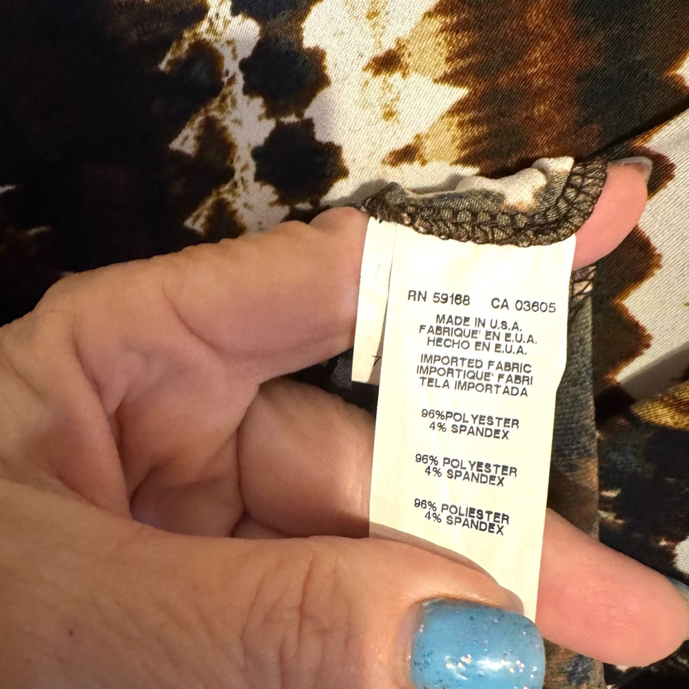 Karen Kane PERFECT for FALL!!  STYLISH & COMFY DRESS    SIZE: LARGE   #CL - Picture 8 of 8